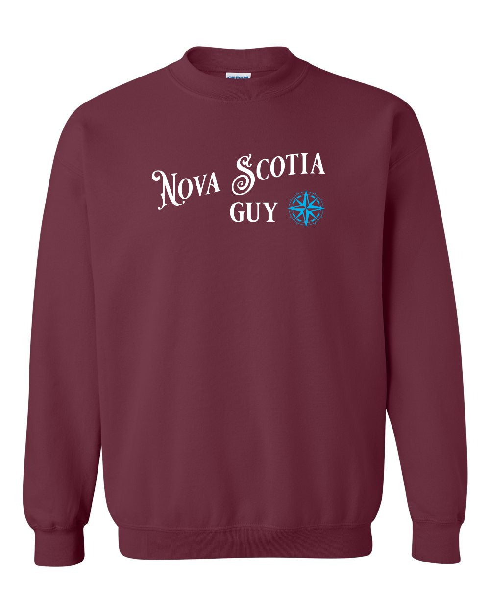 Nova Scotia Guy blue Full crew-neck
