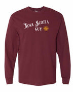 NS Guy Yellow Compass Long Sleeve Tee - Unisex