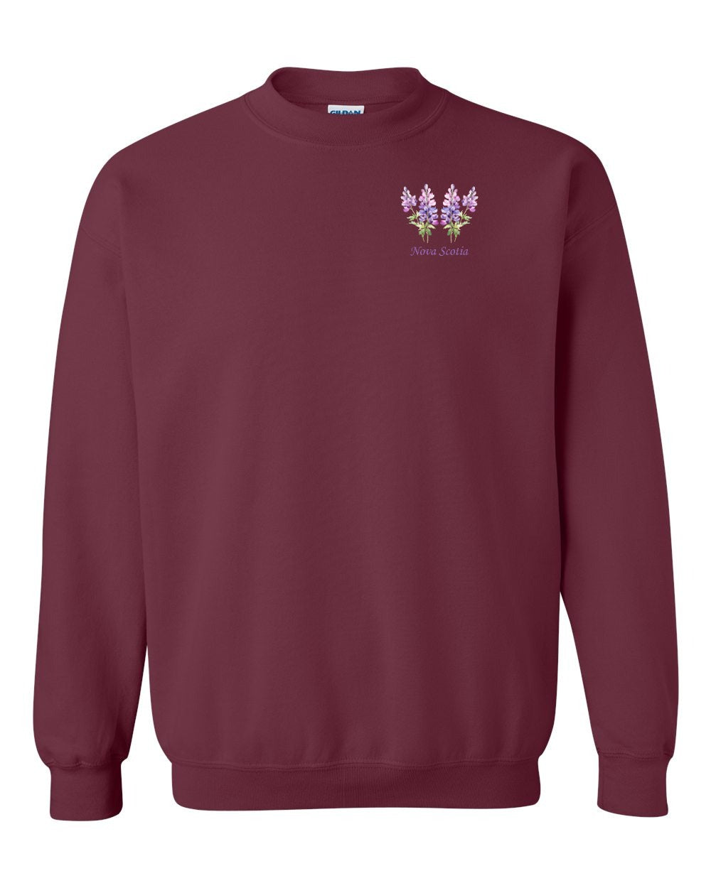Nova Scotia Lupins Left Chest crew-neck