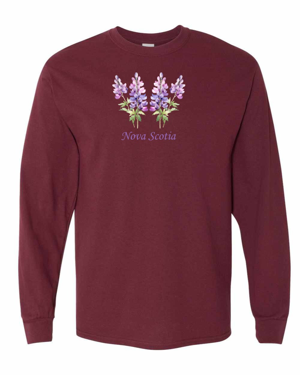 Nova Scotia Lupins Full Long Sleeve Tee
