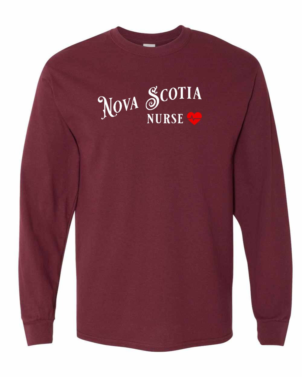 Nova Scotia Nurse Full Long Sleeve Tee