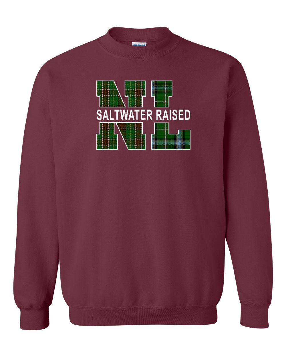 Newfoundland and Labrador Saltwater Raised Full Front Sweatshirt