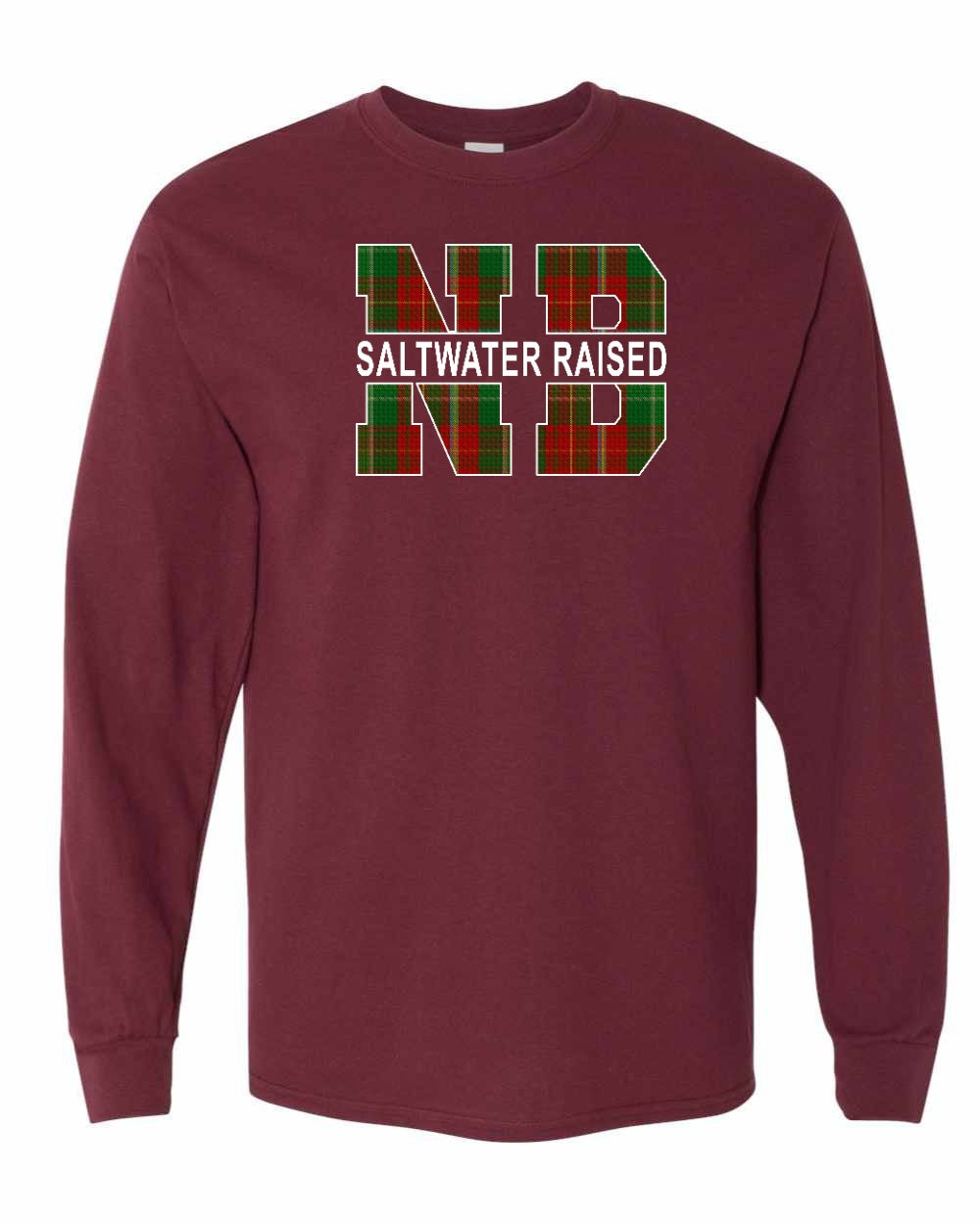 NB Saltwater Raised Full Front Long Sleeve Printed NOT STITCHED