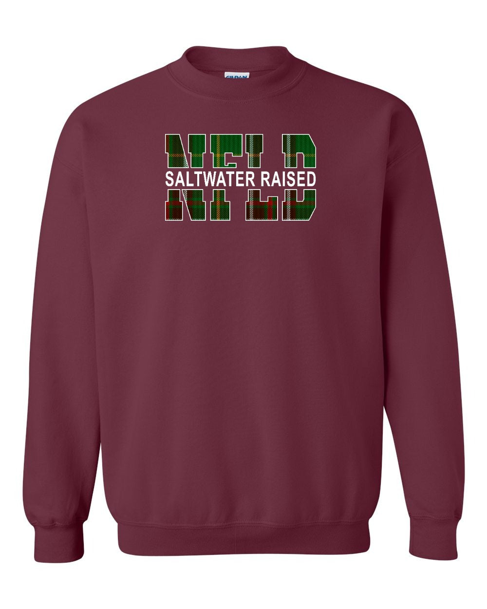 Newfoundland Saltwater Raised Full Front Sweatshirt Printed NOT STITCHED