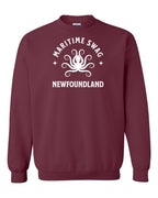 Maritime Swag NFLD Octopus Crewneck Sweatshirt - Unisex