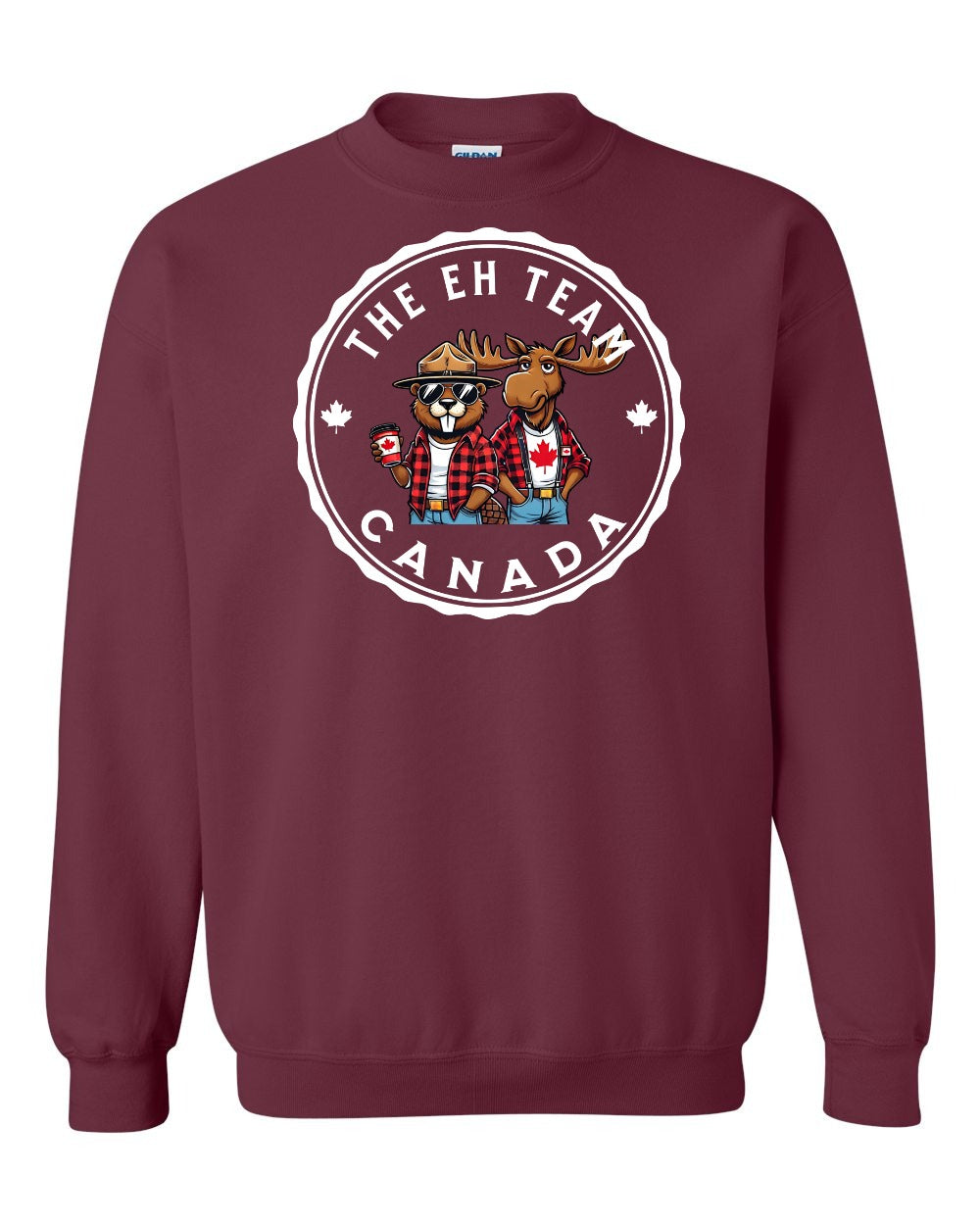Eh Team Crewneck Sweatshirt - Gildan Canada (sewn Internationally) - Unisex