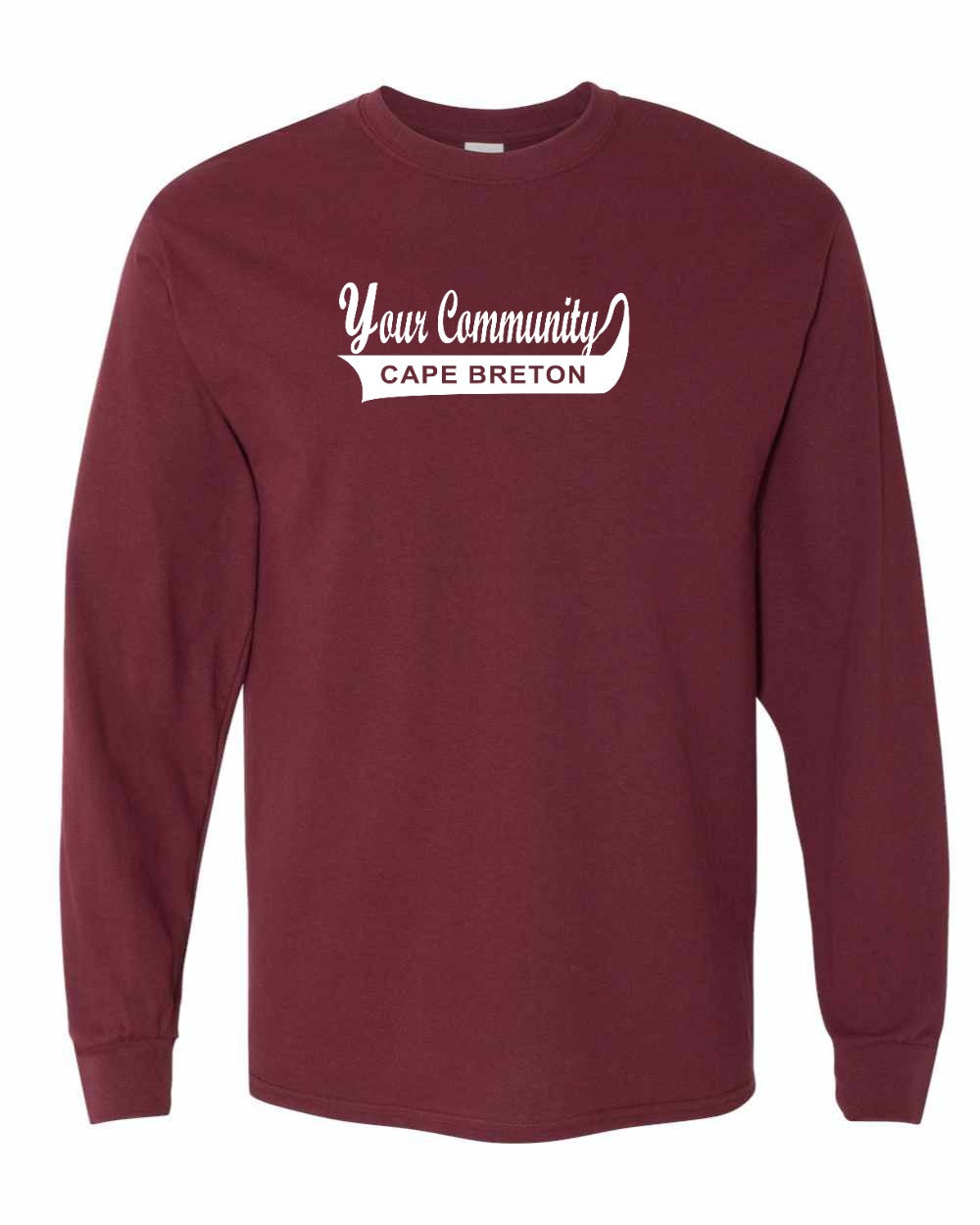Your Community Swoop (Cape Breton) Full Long Sleeve Tee