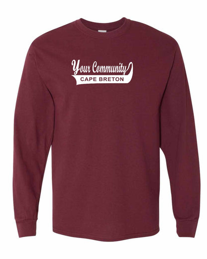 Your Community Swoop (Cape Breton) Full Long Sleeve Tee