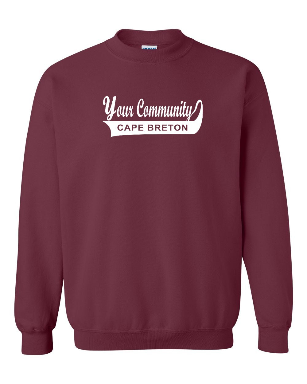 Custom Your Community Swoop (CB) Crewneck Sweatshirt - Unisex