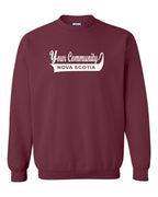 Custom Your Community Swoop (NS) Crewneck Sweatshirt - Unisex
