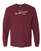 Just a NB Girl Tartan Long Sleeve Tee - Unisex