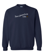 PEI Girl Tartan Heart Crewneck Sweatshirt - Unisex