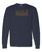 Made In NB ( Tartan Lettering) Long Sleeve Tee - Unisex