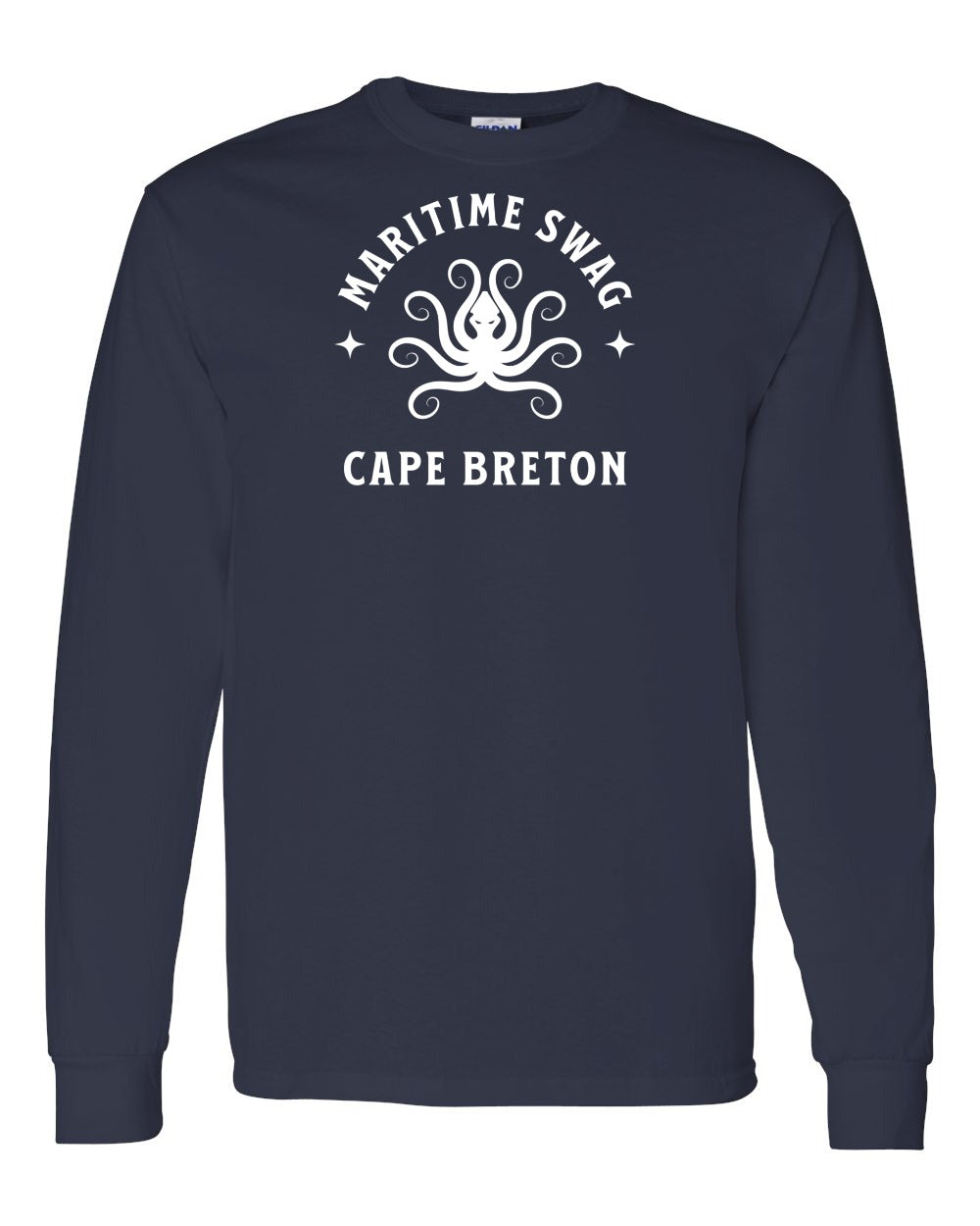 Maritime Swag Cape Breton Octopus Full Long Sleeve Tee