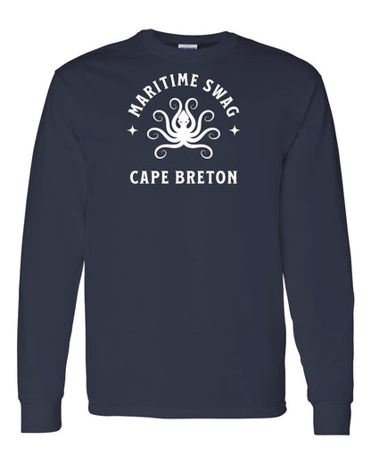 Maritime Swag Cape Breton Octopus Full Long Sleeve Tee