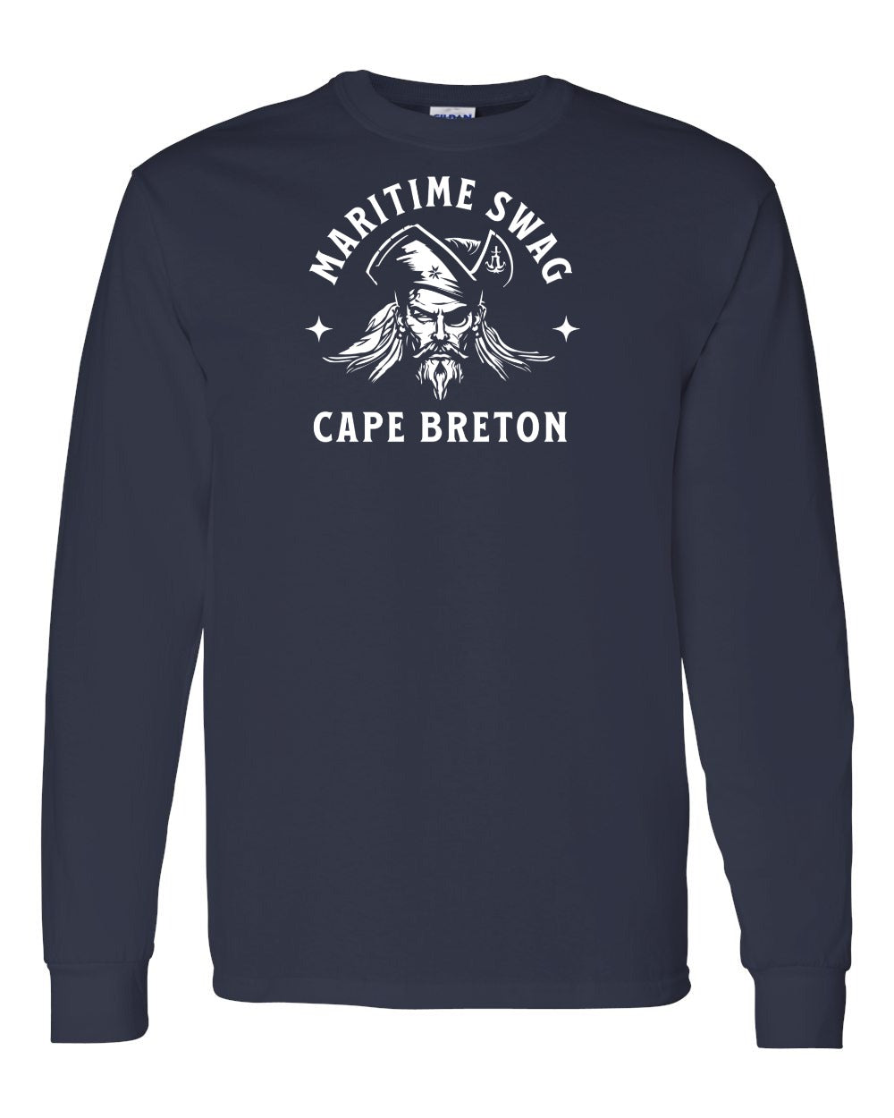 Maritime Swag Cape Breton Pirate Full Long Sleeve Tee
