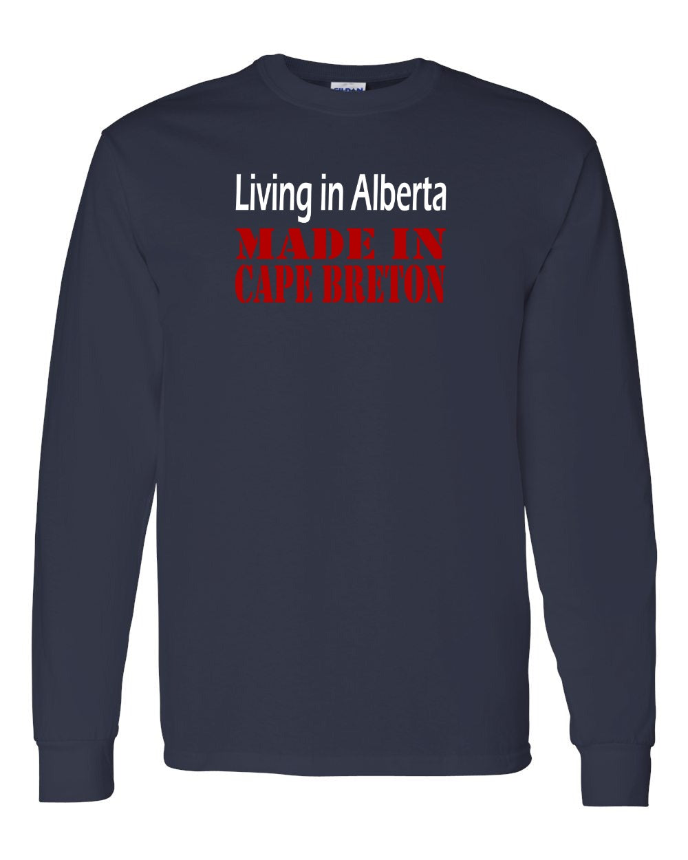 Living Alberta Made in Cape Breton Full Long Sleeve Tee