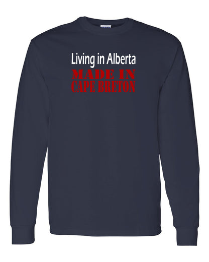 Living Alberta Made in Cape Breton Full Long Sleeve Tee