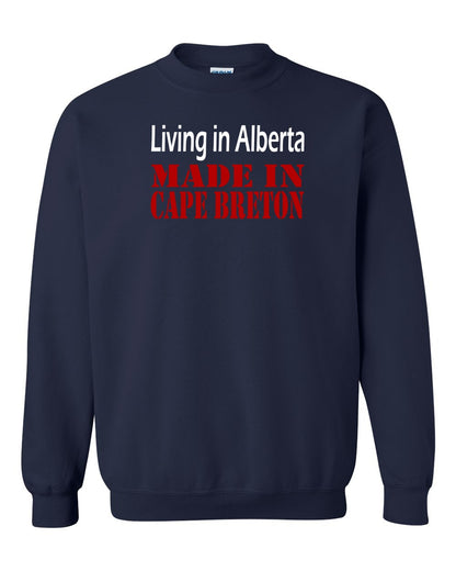 Living Alberta Made in Cape Breton Full Crewneck Sweatshirt