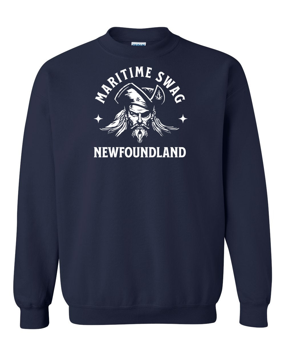 Maritime Swag Newfoundland Pirate Full Crewneck Sweatshirt
