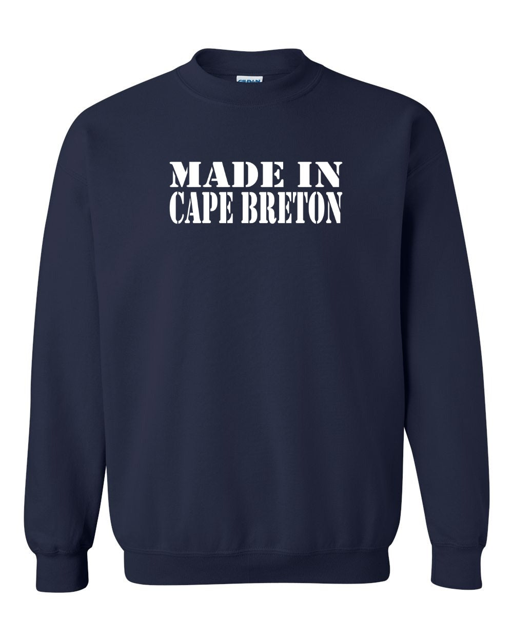 Made In Cape Breton White Full Crewneck Sweatshirt