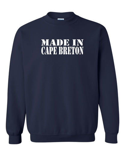 Made In Cape Breton White Full Crewneck Sweatshirt