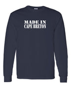 Made In CB White Long Sleeve Tee - Unisex