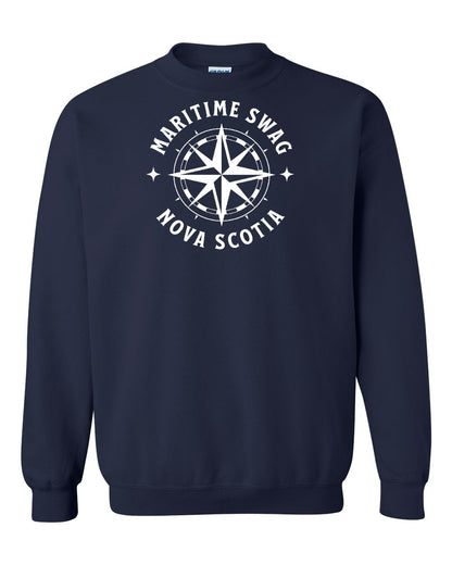 Maritime Swag Nova Scotia Compass Full crew-neck