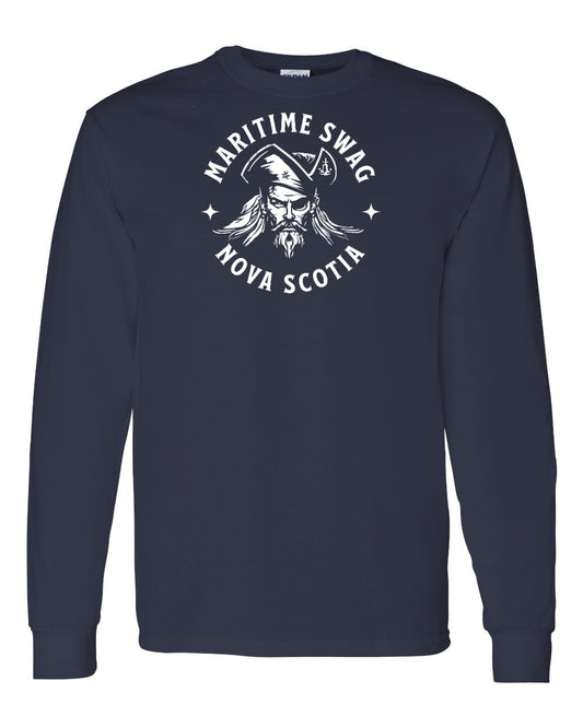 Maritime Swag Nova Scotia Pirate Full Long Sleeve Tee