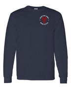 Maritime Swag NS Mandala Red Lobster Left Chest Long Sleeve Tee - Unisex