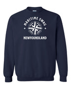 Maritime Swag NFLD Compass Crewneck Sweatshirt - Unisex