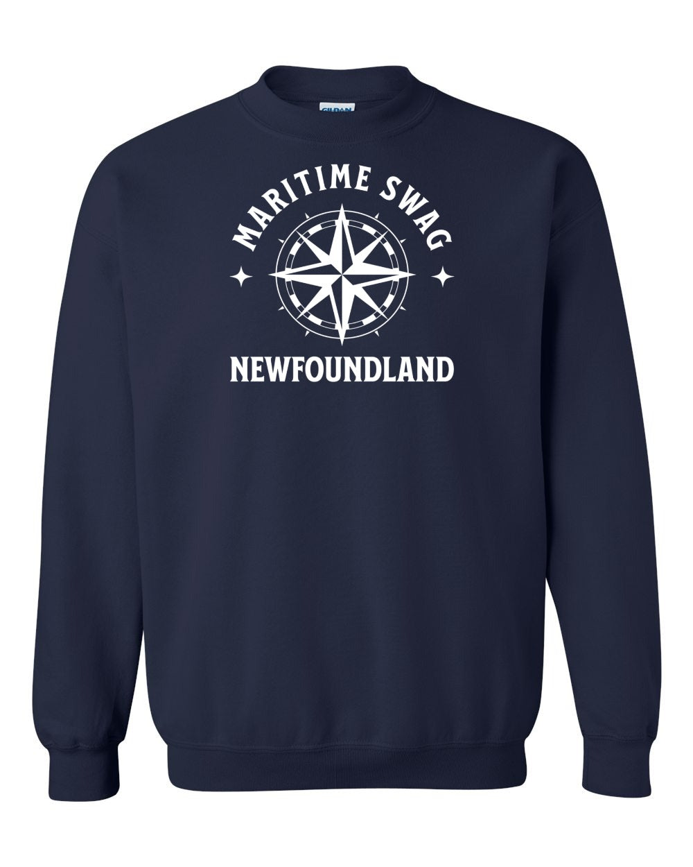 Maritime Swag Newfoundland Compass Full Crewneck Sweatshirt