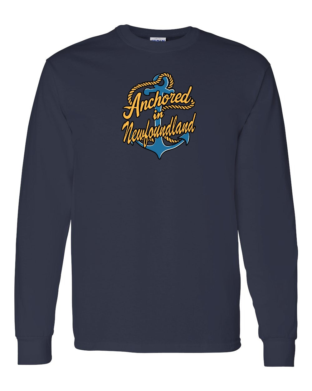 Anchored in NFLD (New Design) Long Sleeve - Unisex