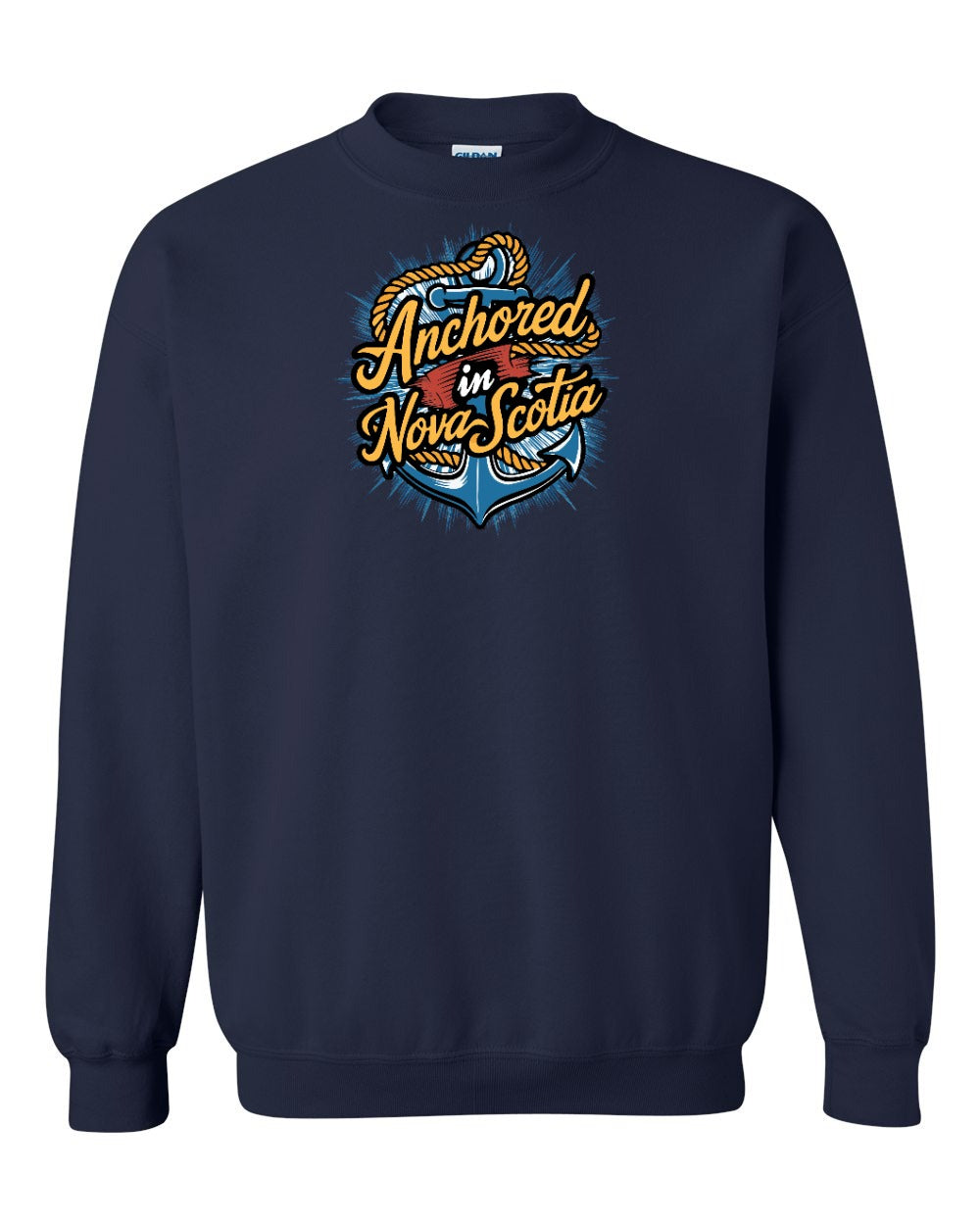 Anchored In NS (Old Design) Crewneck Sweatshirt - Unisex