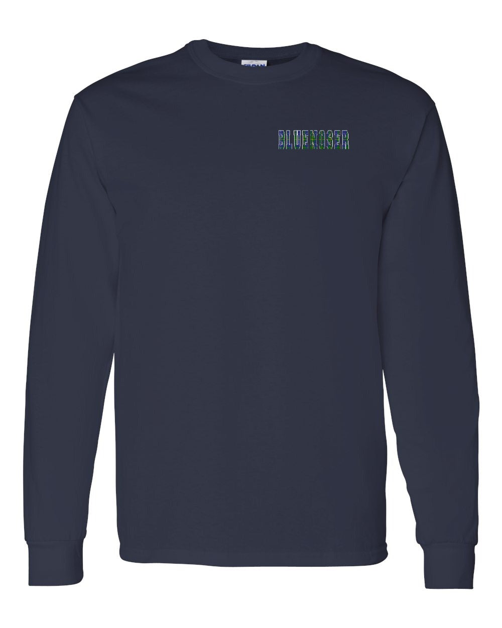 Bluenoser Left Chest and Back Long Sleeve Tee - Unisex