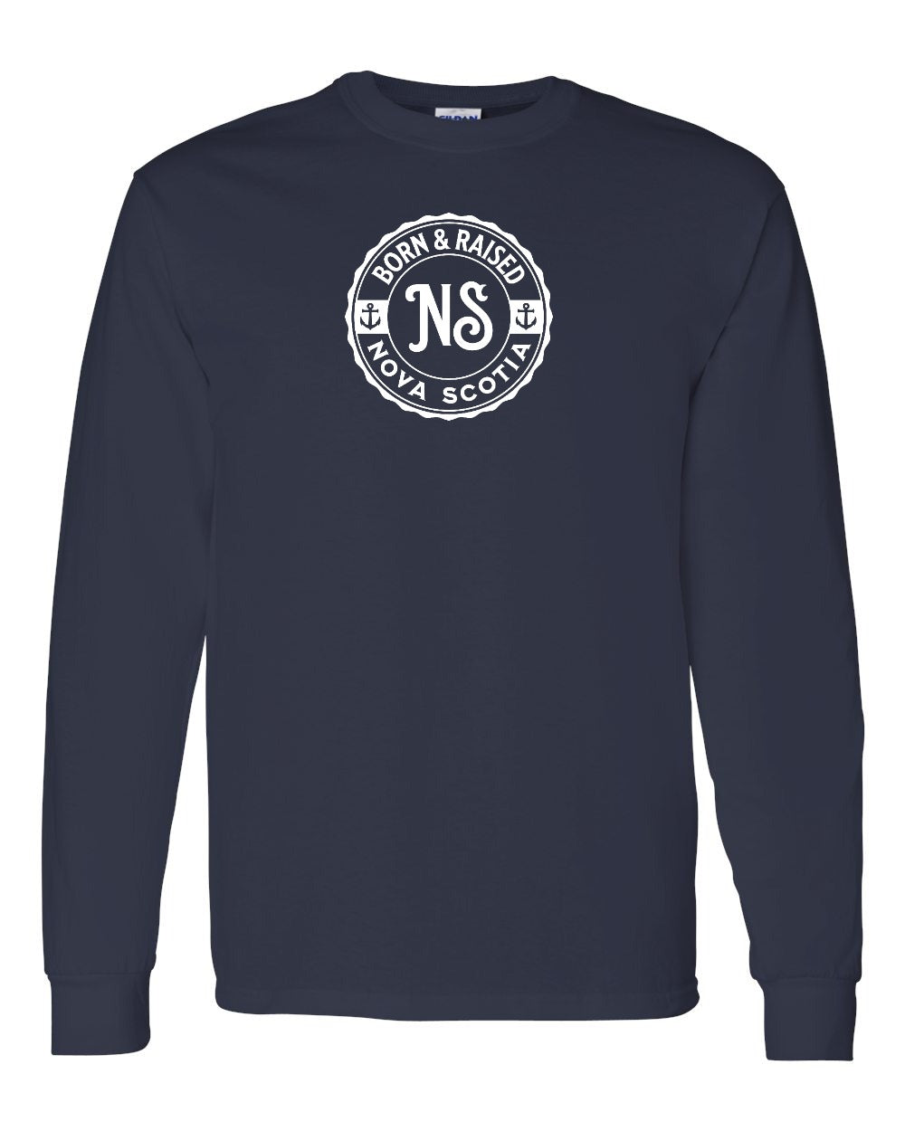 Born & Raised Nova Scotia Full Long Sleeve Tee