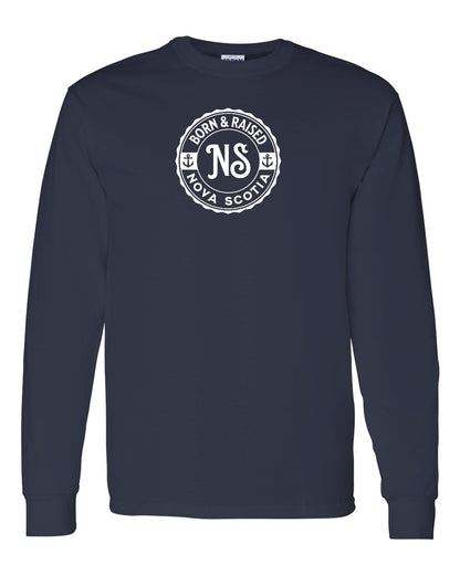 Born & Raised Nova Scotia Full Long Sleeve Tee