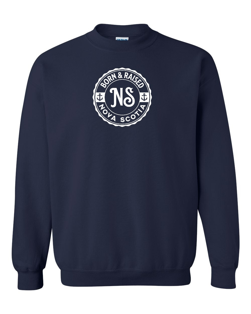 Born & Raised Nova Scotia Full crew-neck