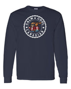 Calm Cool Moose and Beaver Long Sleeve - Gildan Canada (sewn Internationally) - Unisex