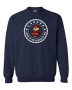 Love it or Leave it Eh! Crewneck Sweatshirt - Gildan Canada (sewn Internationally) - Unisex