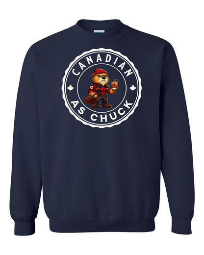 CDN as Chuck Male Beaver Full Crewneck