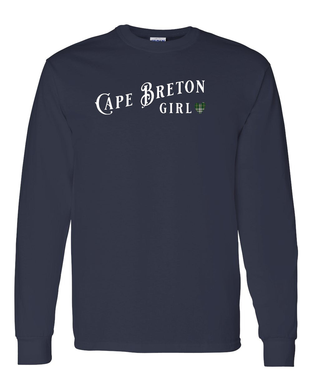 Cape Breton Girl Tartan Full Long Sleeve Tee