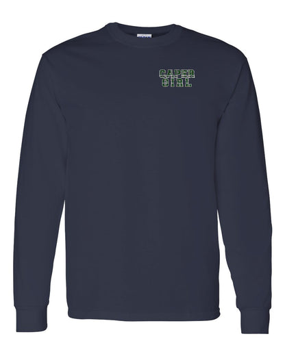 Caper Girl Left Chest and Back Long Sleeve Tee