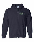 Caper Girl Left Chest and Back Zip Hoodie - Unisex