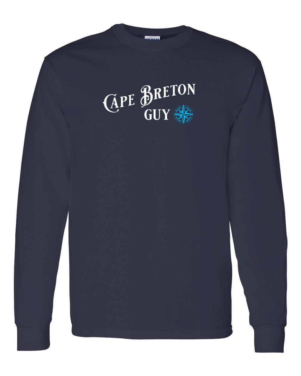 Cape Breton Guy blue Full Long Sleeve Tee