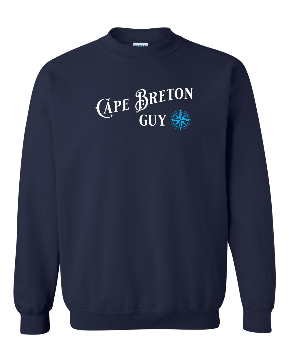 Cape Breton Guy blue Full Crewneck Sweatshirt