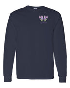 CB Lupin Left Chest and Back Long Sleeve Tee - Unisex