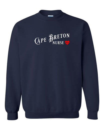Cape Breton Nurse Full Crewneck Sweatshirt