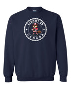 Elbows up Beaver Crewneck Sweatshirt - Gildan Canada (sewn Internationally) - Unisex
