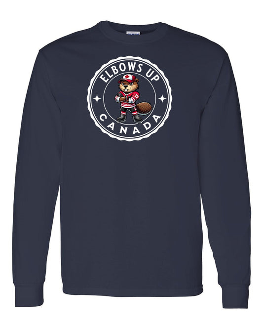 Elbows up Beaver Full Long Sleeve